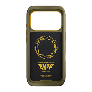 Peak Design GNAR Case (Kelp) - iPhone 17 Pro