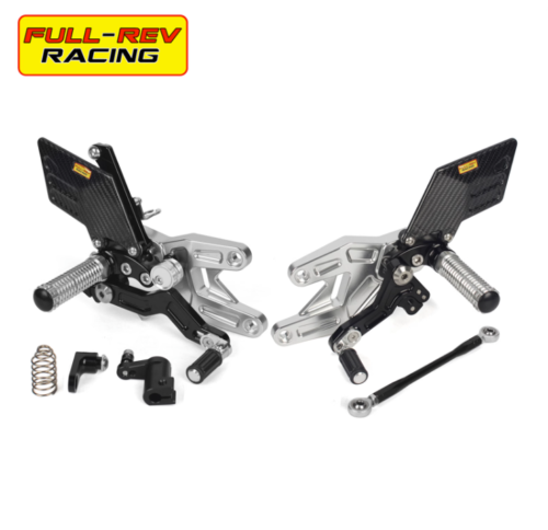 AU STOCK FULL-REV For YAMAHA YZF-R3 R3 2015-2023 Rearsets Footpegs Footrest