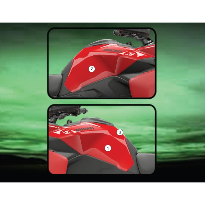 Eazi-Grip Tank Protection Film for Ducati Multistrada V2, matte