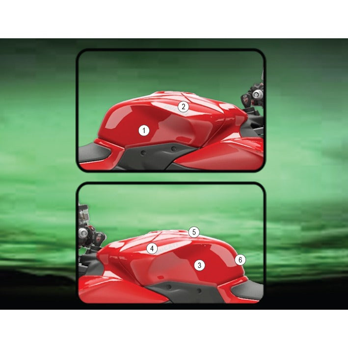 Eazi-Grip Tank Protection Film for Ducati Panigale Streetfighter V2, gloss