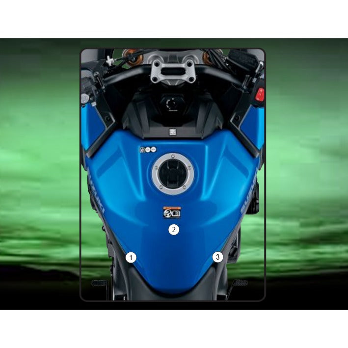 Eazi-Grip Tank Protection Film for Suzuki GSX-S1000GT, gloss
