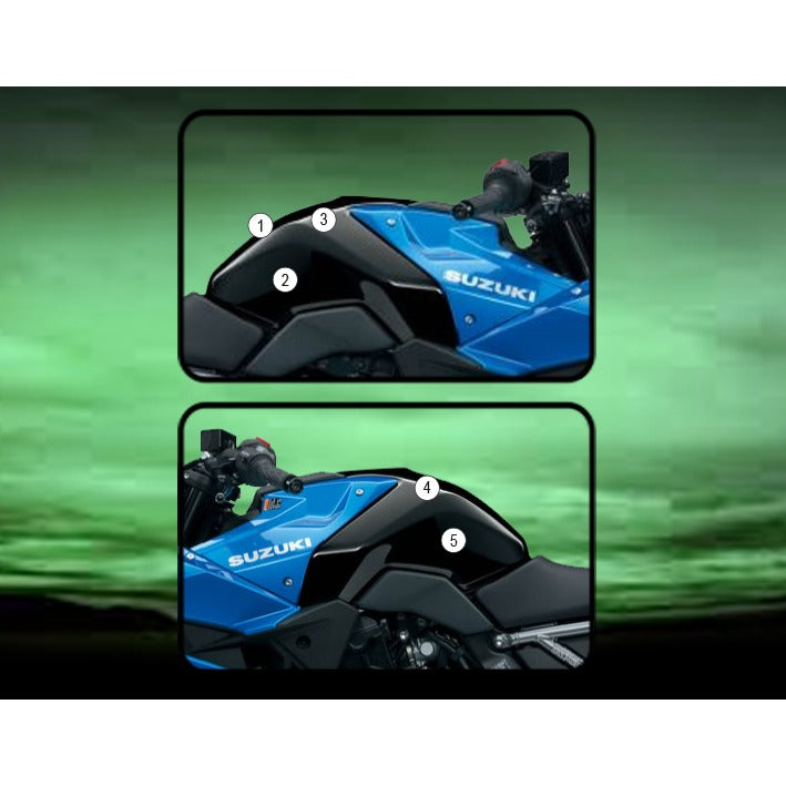 Eazi-Grip Tank Protection Film for Suzuki GSX-8 R S, matte